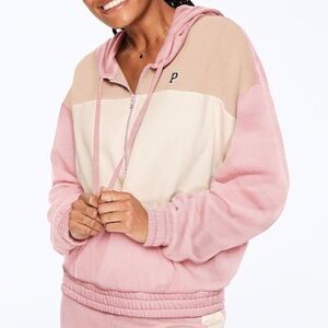 PINK Victoria's Secret Two-Tone Hoodie